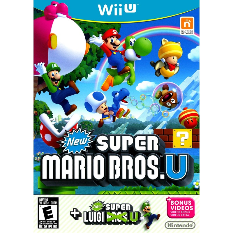 New Super Mario Bros. U (Preowned/Wii U)