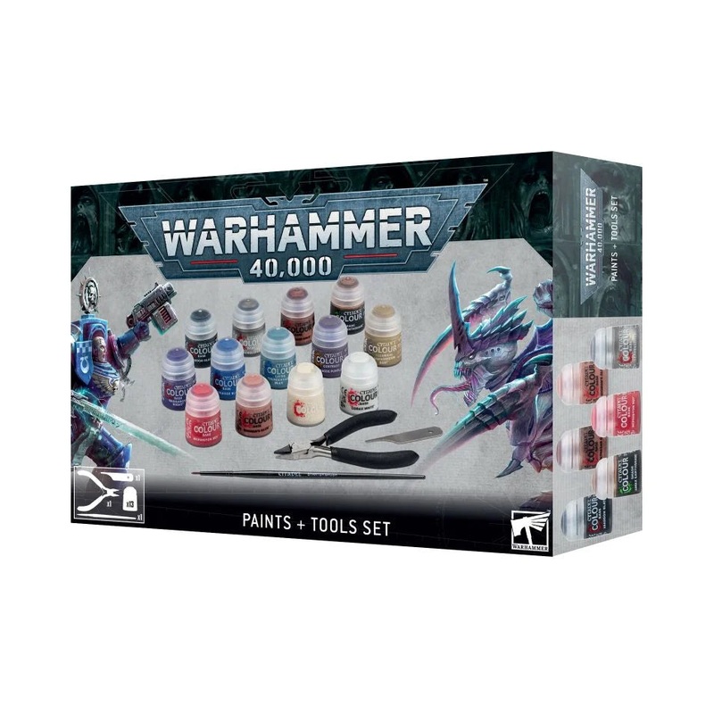 Paints & Tools Set (40k 10th Edition)