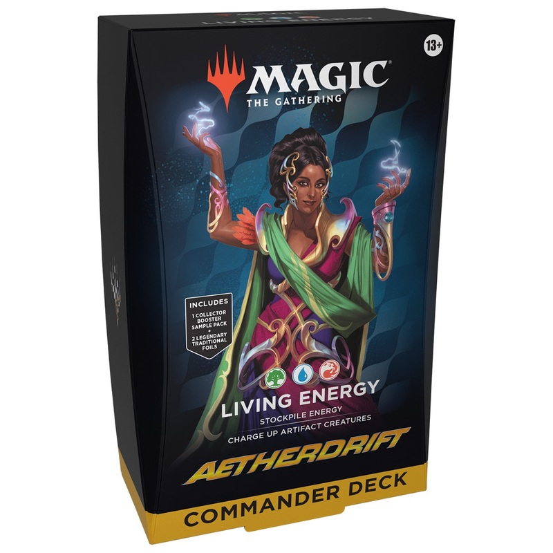 MTG Aetherdrift  Commander Deck: Living Energy G/U/R