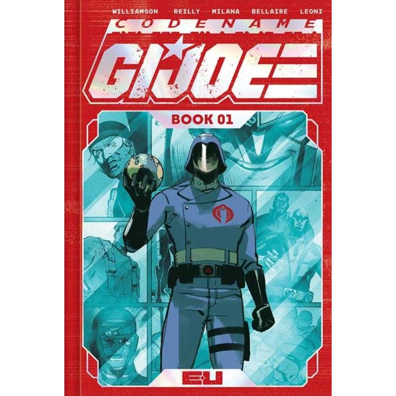 Codename G.I. Joe Deluxe Edition Hardcover Book 01 Direct Market Exclusive Andrea Milana & Annalisa Leoni Spot Foil Cover
