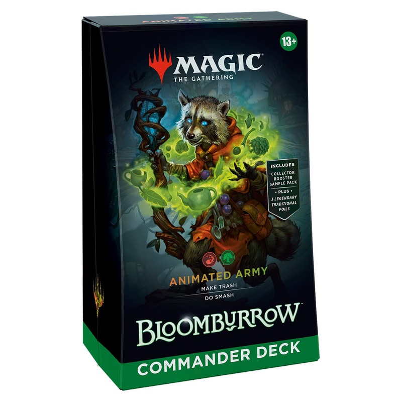 MTG Bloomburrow  Commander Deck: Animated Army R/G