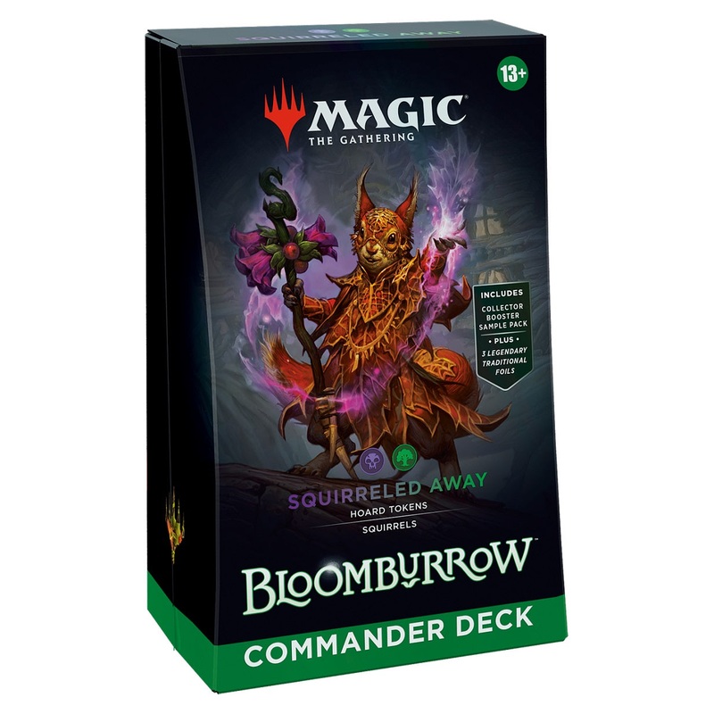 MTG Bloomburrow  Commander Deck: Squirreled Away B/G