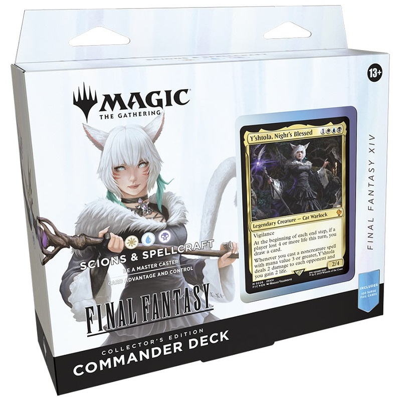 MTG Final Fantasy  Collections Edition Commander Deck: Scions & Spellcraft W/U/B