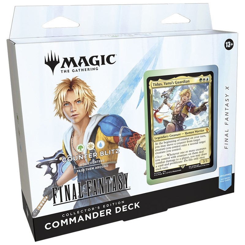 MTG Final Fantasy  Collector's Edition Commander Deck: Counter Blitz G/W/U