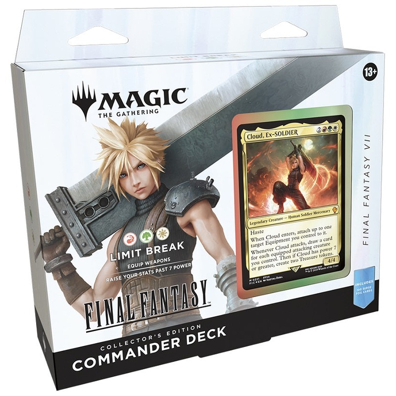MTG Final Fantasy  Collector's Edition Commander Deck: Limit Break R/G/W