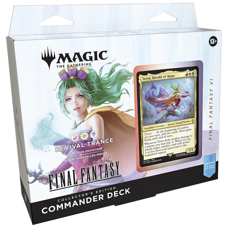 MTG Final Fantasy Collector's Edition Commander Deck: Revival Trance R/W/B