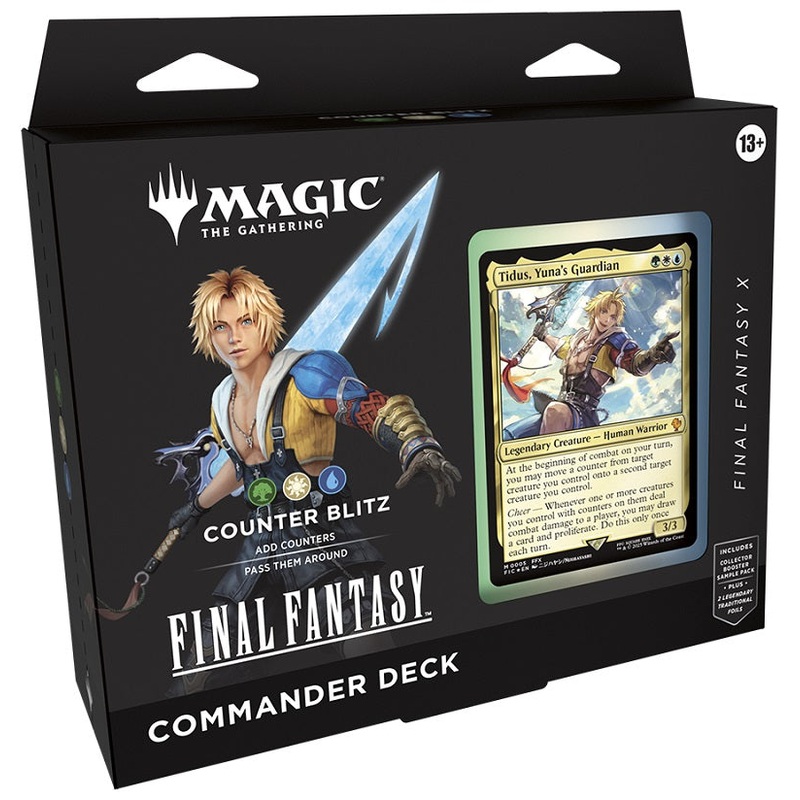 MTG Final Fantasy  Commander Deck: Counter Blitz G/W/U  LIMIT 1