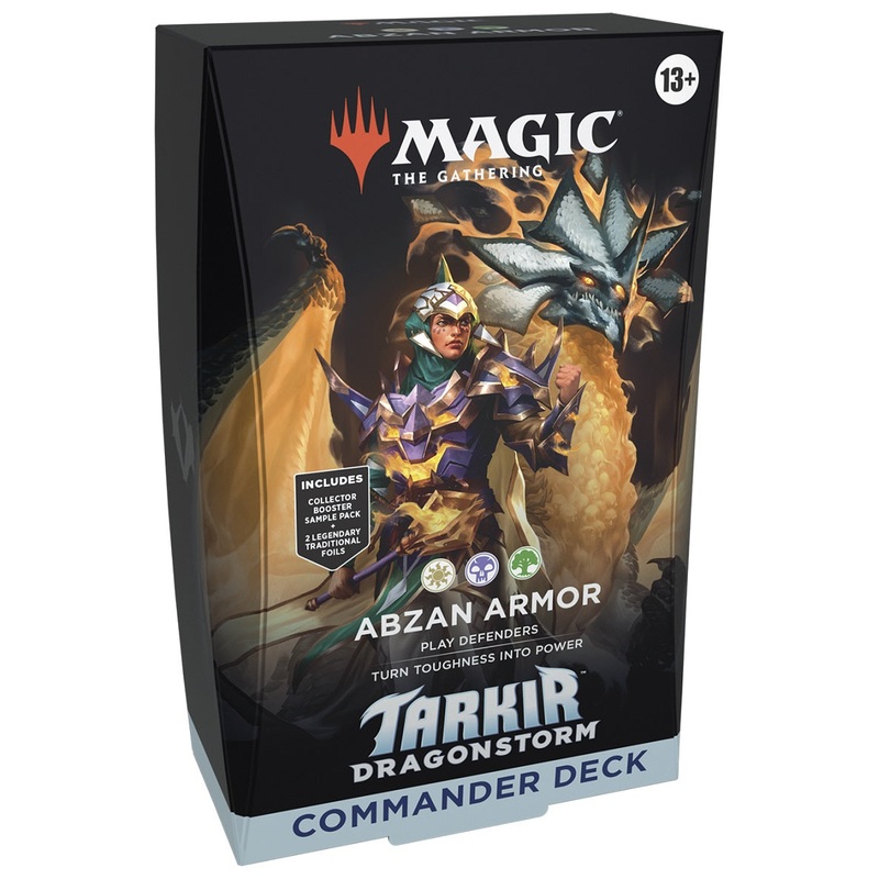 MTG Tarkir Dragonstorm  Commander Deck: Abzan Armor W/B/G