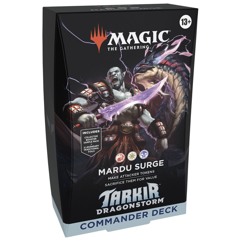 MTG Tarkir Dragonstorm  Commander Deck: Mardu Surge R/W/B