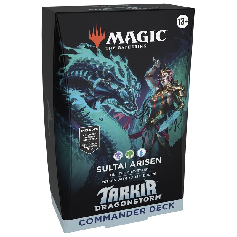 MTG Tarkir Dragonstorm  Commander Deck: Sultai Arisen B/G/U