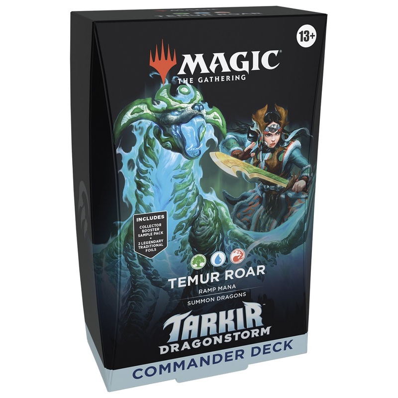 MTG Tarkir Dragonstorm  Commander Deck: Temur Roar G/U/R