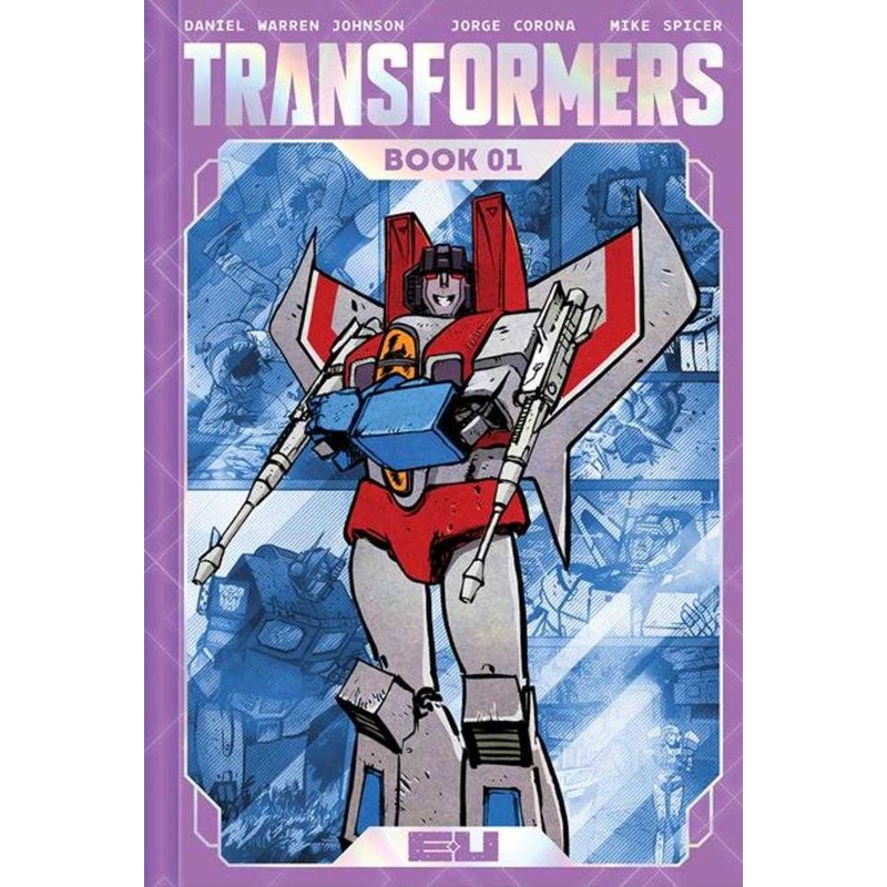 Transformers Deluxe Hardcover Book 01 Direct Market Exclusive Daniel Warren Johnson & Mike Spicer Decepticon Cover