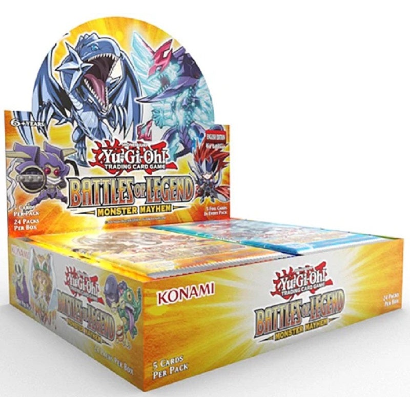 YuGiOh  Battles of Legend Monster Mayhem  Booster Box