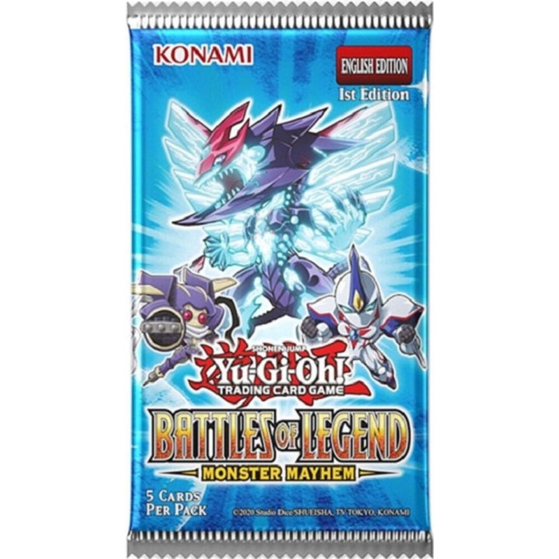 YuGiOh  Battles of Legend Monster Mayhem  Single Booster