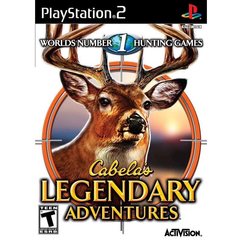 Cabelas Legendary Adventures PS2 New