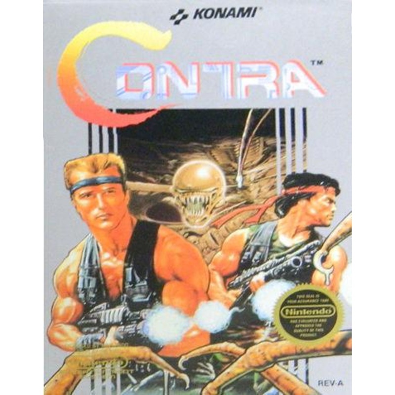 Contra NES Used Cartridge Only