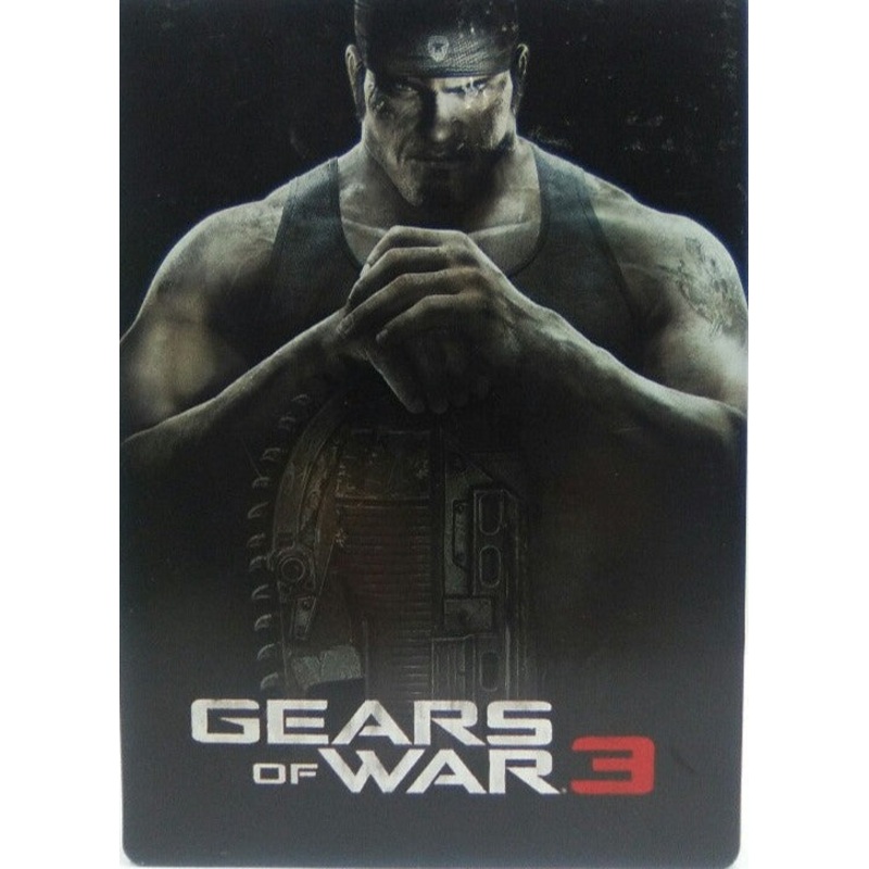 Gears Of War 3 Steelbook 360 Used