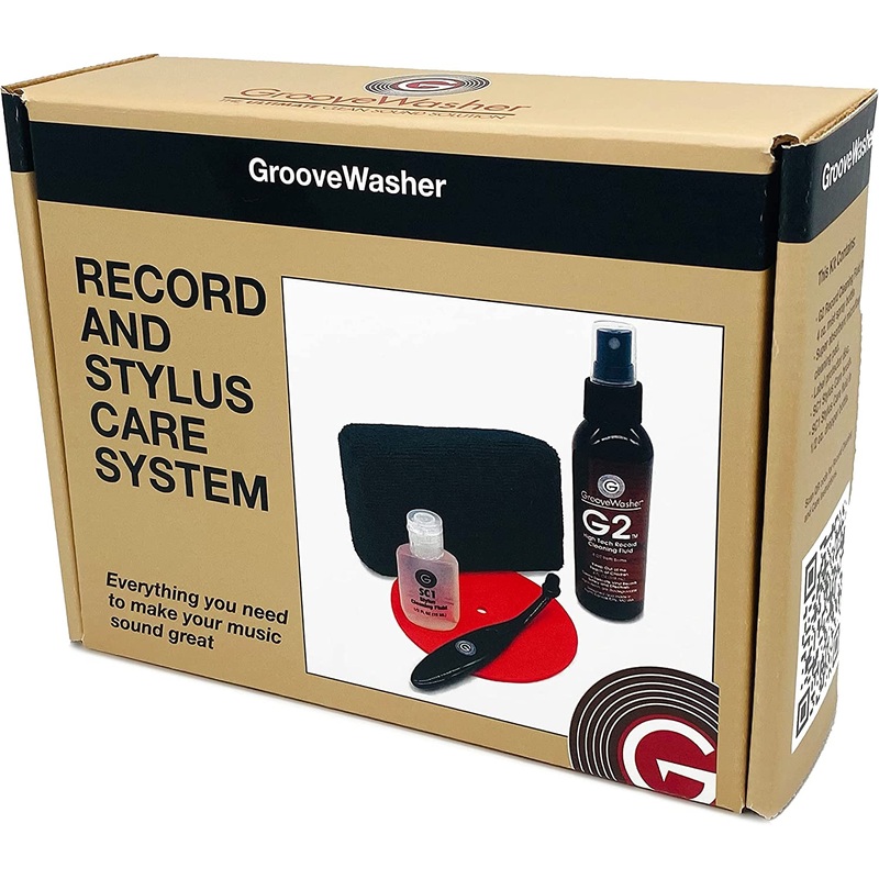 Groove Washer Record & Stylus Care System Cleaning Kit New