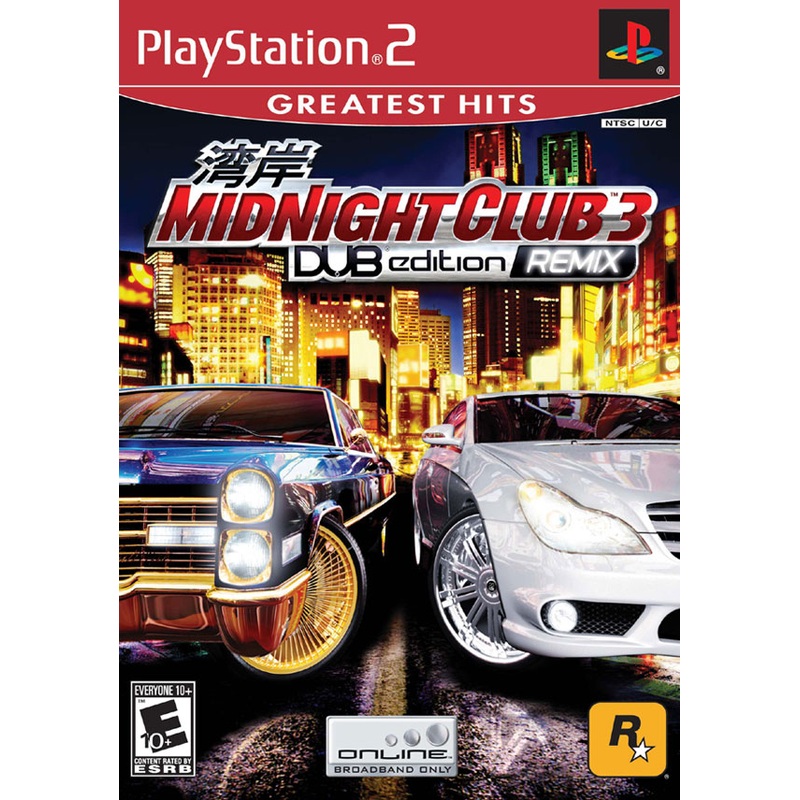 Midnight Club 3 Dub Edition Remix PS2 New Greatest HIts