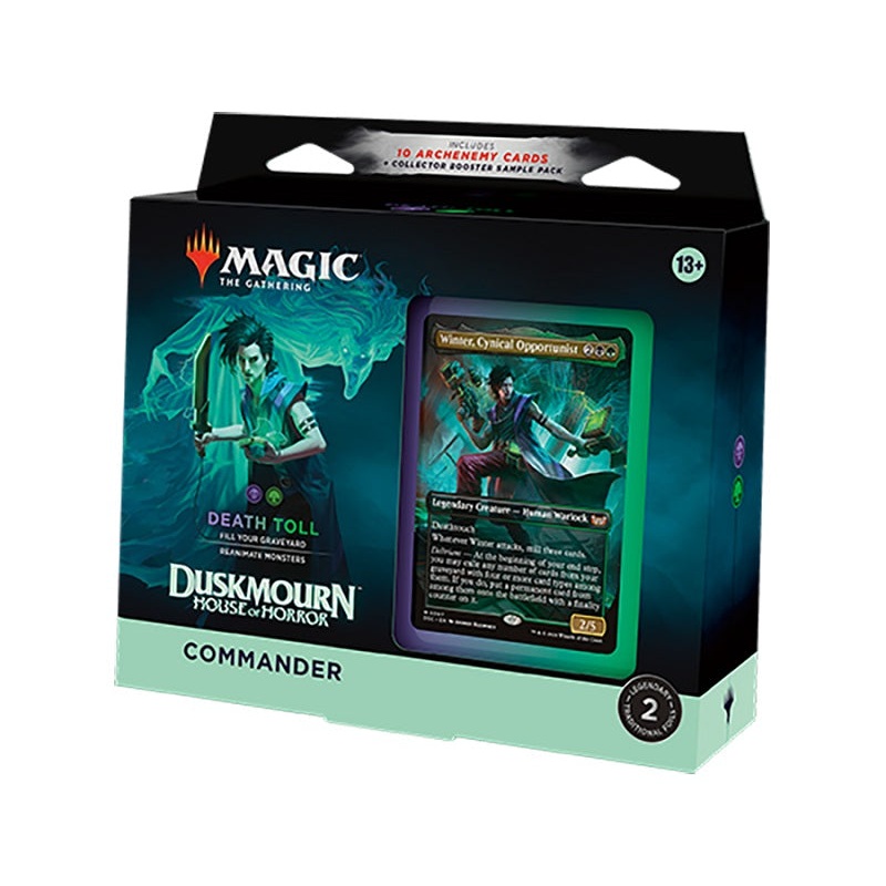 MTG Duskmourn  Commander Deck: Death Toll B/G