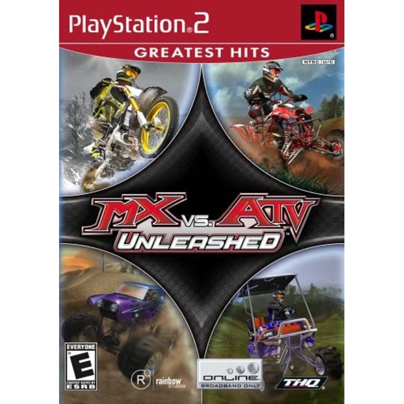 MX VS ATV Unleashed PS2 New Greatest Hits