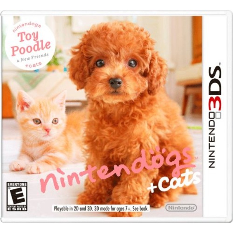 Nintendogs And Cats Toy Poodle 3DS Used Cartridge Only