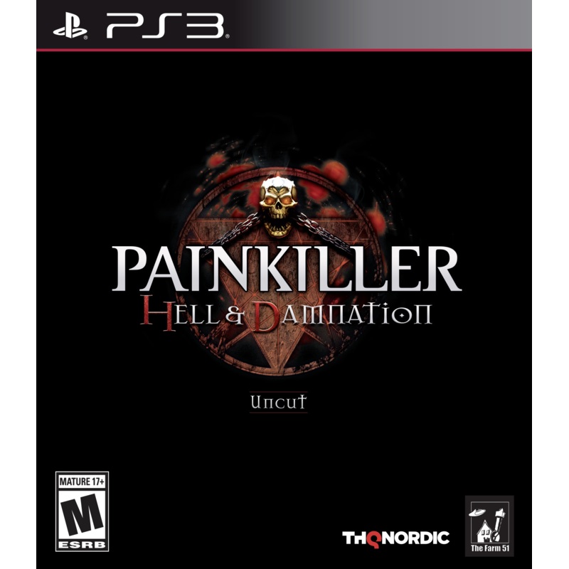 Painkiller Hell Damnation THQ Nordic Variant Second Print PS3 New