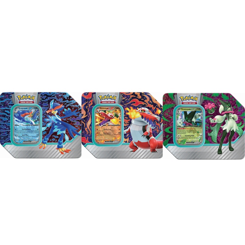 Pokemon 2023 Tin Paldea Partners New