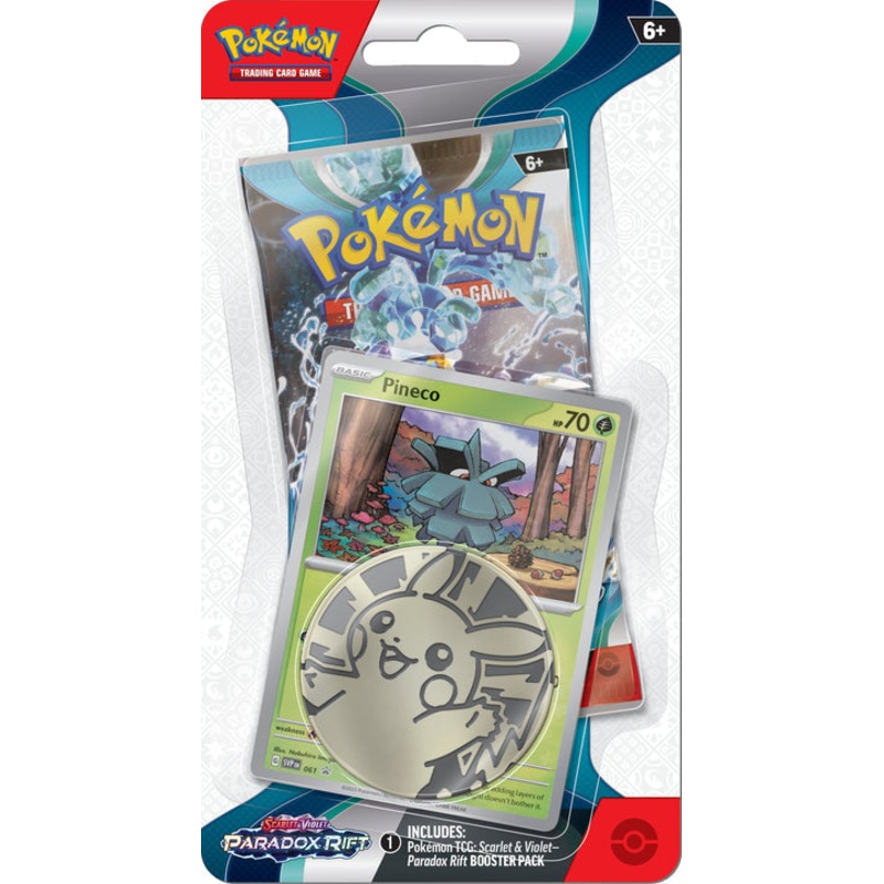 Pokemon Checklane Blister With Pineco Foil Card