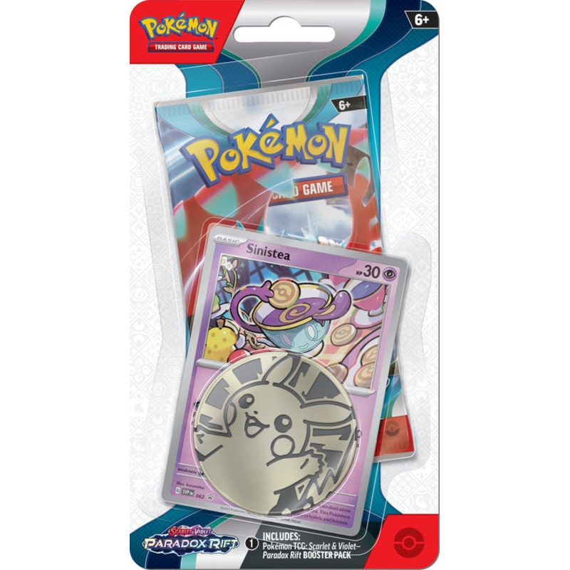 Pokemon Checklane Blister With Sinistea Foil Card