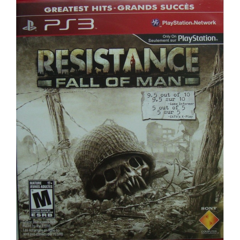 Resistance Fall Of Man Greatest Hits PS3 New