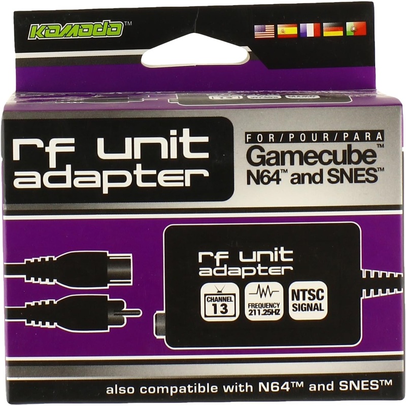 RF Cable KMD Gamecube N64 SNES New