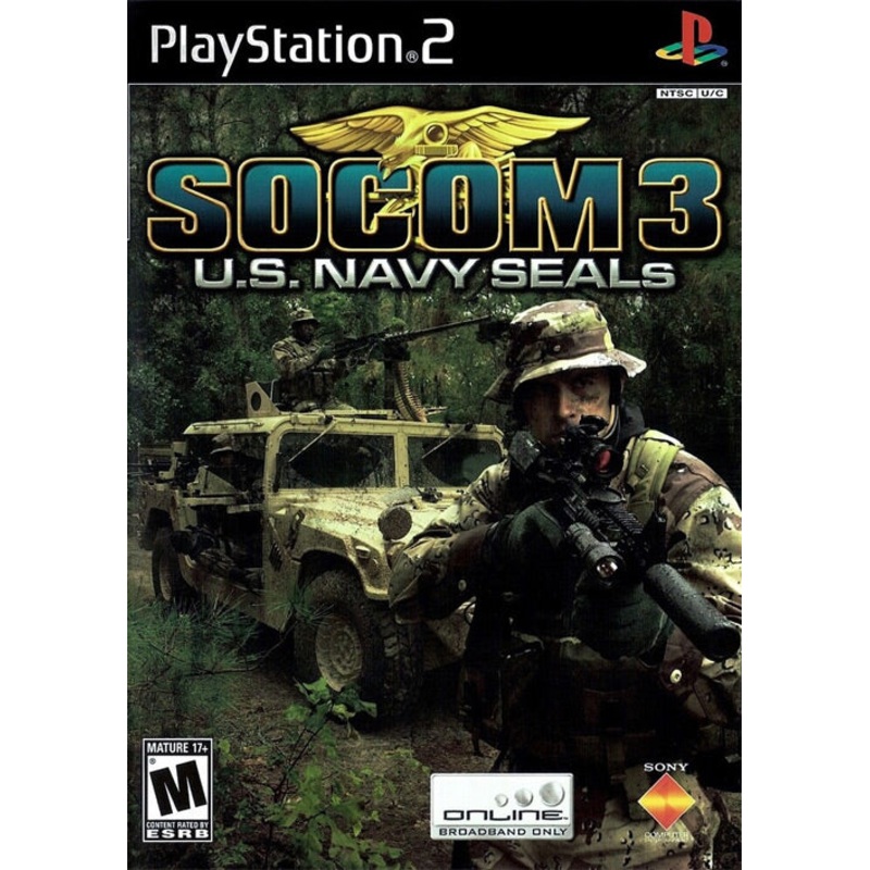 Socom 3 US Navy Seals PS2 New Greatest Hits