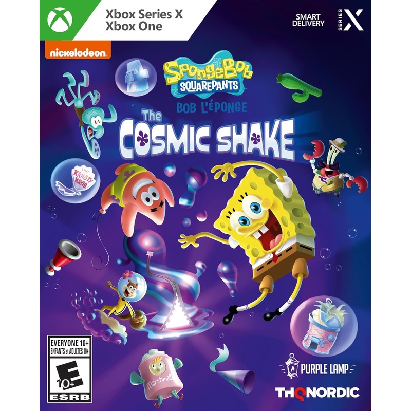 Sppongebob Squarepants Cosmic Shake Xbox Series X Xbox One Used