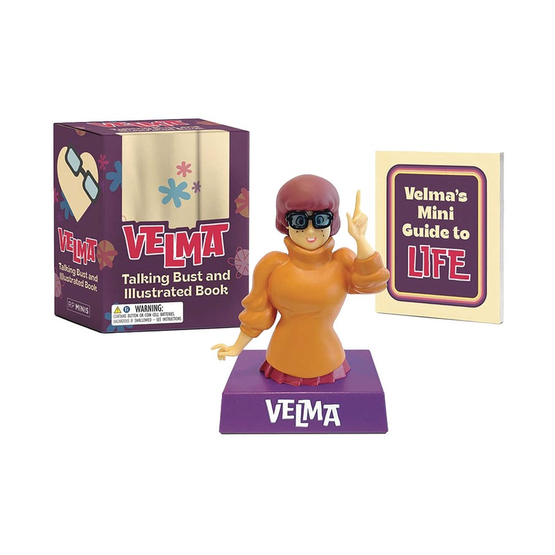 Velma Talking Bust & Illustrated Book