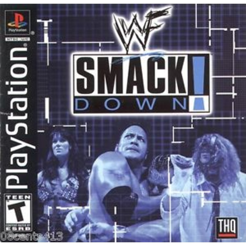 WWF Smackdown PS1 Used