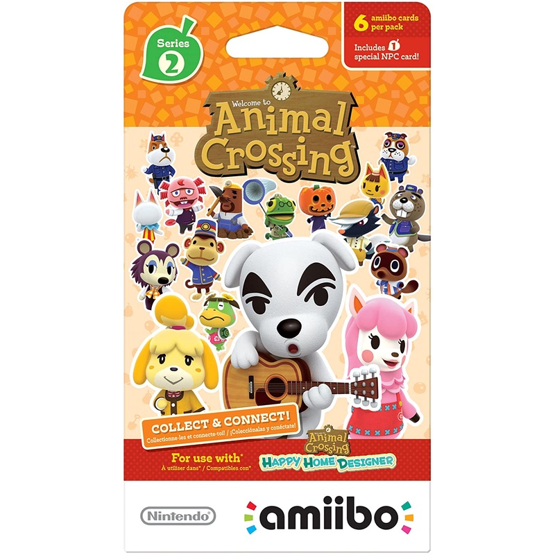 Animal Crossing Amiibo Cards Series 2 Pack New