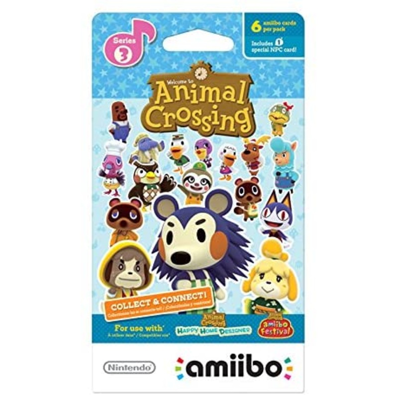 Animal Crossing Amiibo Cards Series 3 Pack New