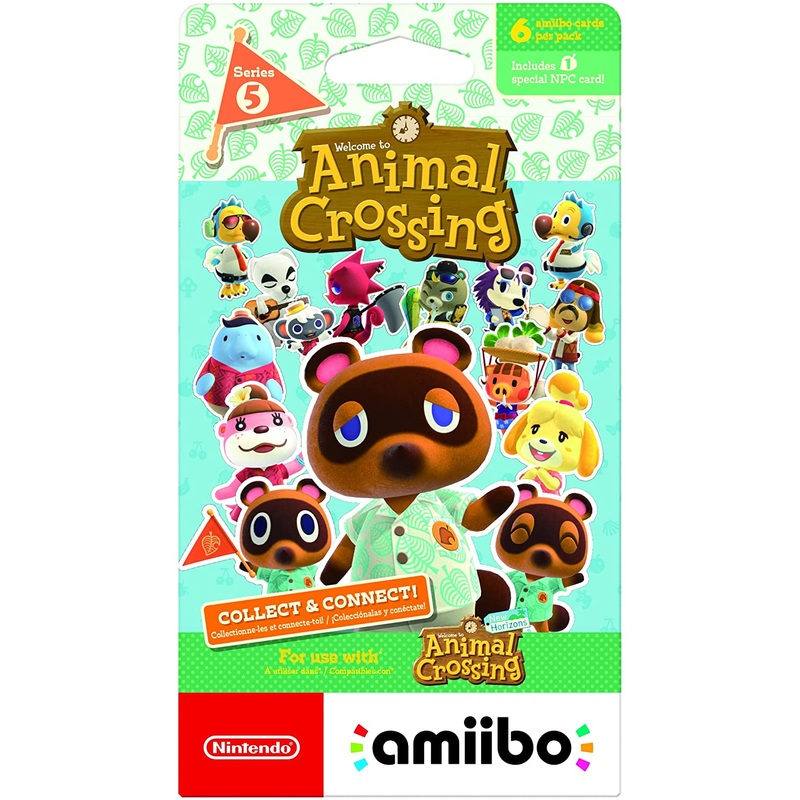Animal Crossing Amiibo Cards Series 5 Pack New