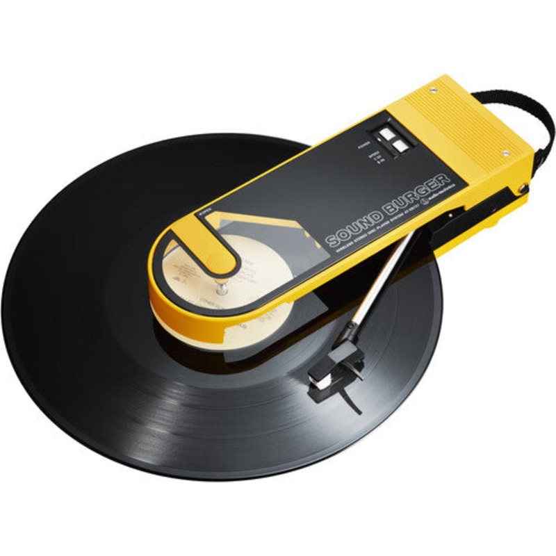 Audio-Technica AT-SB727-YL Sound Burger - Portable Bluetooth Turntable Yellow New