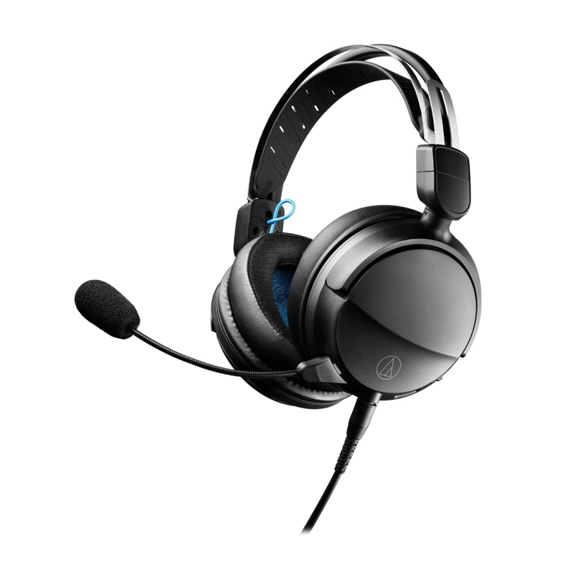 Audio-Technica ATH-GL3BK High-Fidelity Closed-Back Gaming Headset Black New