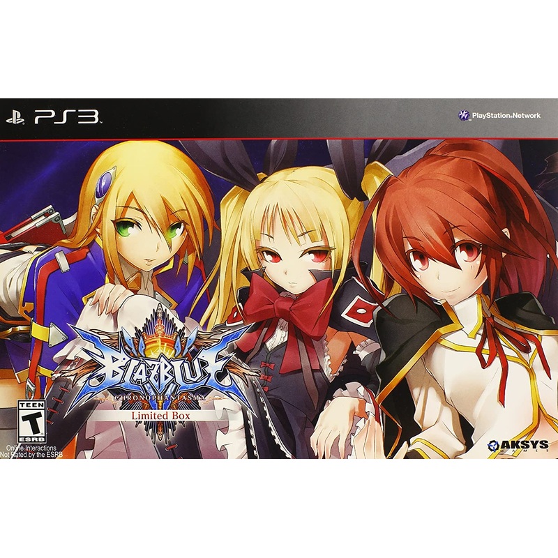 Blazblue Chrono Phantasma Limited Edition PS3 Used