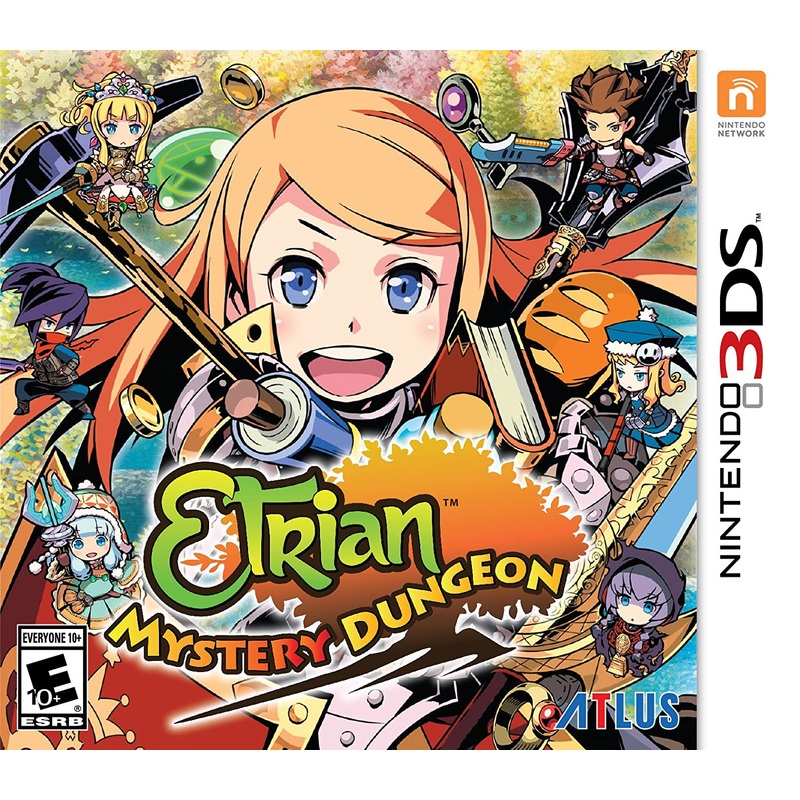 Etrian Mystery Dungeon 3DS Used