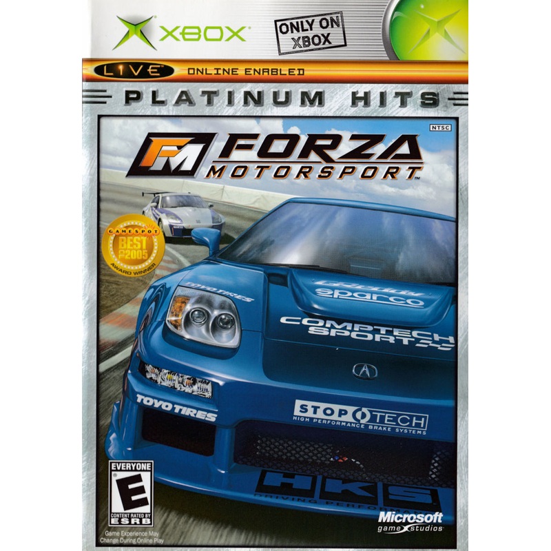 Forza Motorsport Platinum Hits NTSC Xbox Used