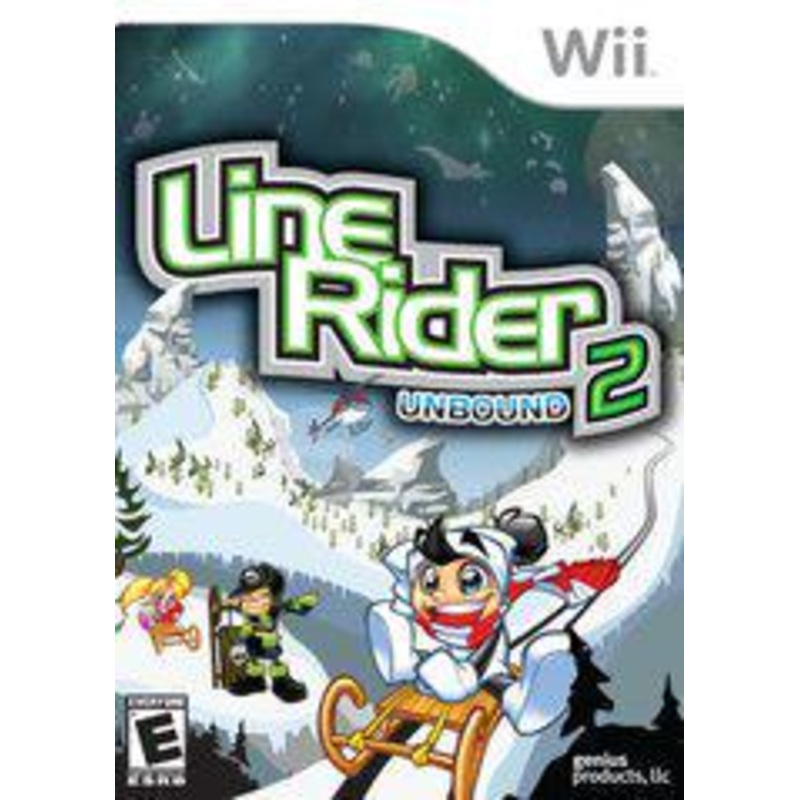 Line Rider 2 Unbound Wii Used