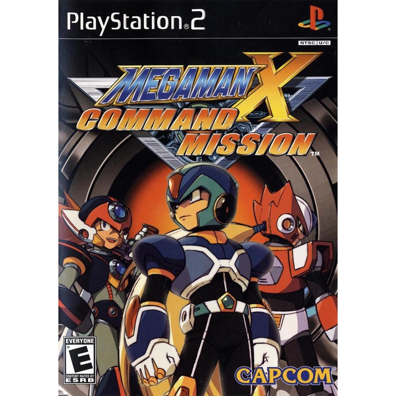 Mega Man X Command Mission With Bonus Trading Card PS2 Used