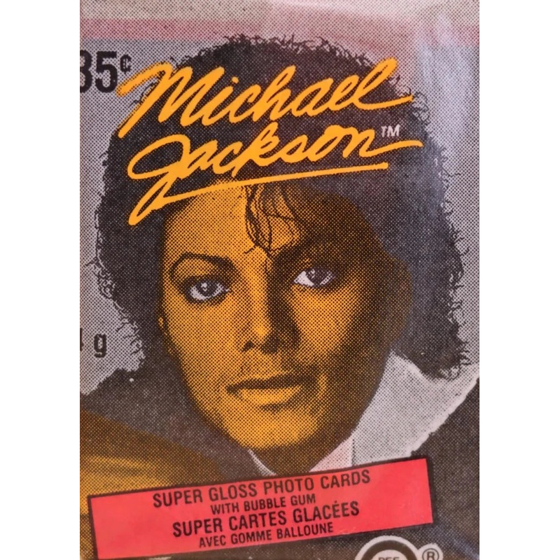 Michael Jackson Vintage 1984 Opeechee Photo Cards Pack