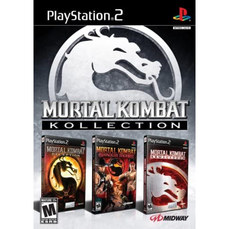 Mortal Kombat Kollection With Slipcover PS2 Used