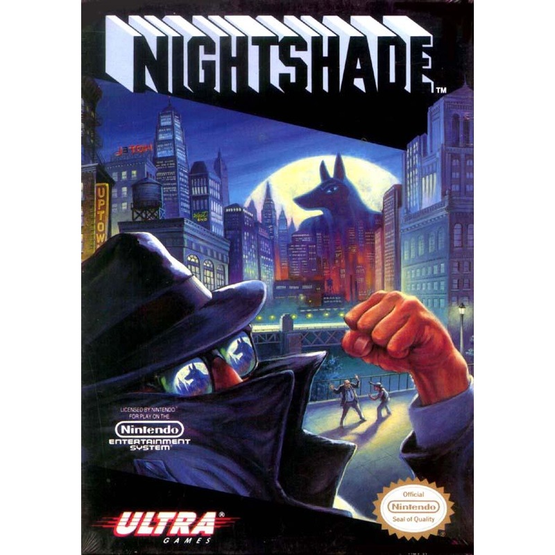 Nightshade NES Used Cartridge Only