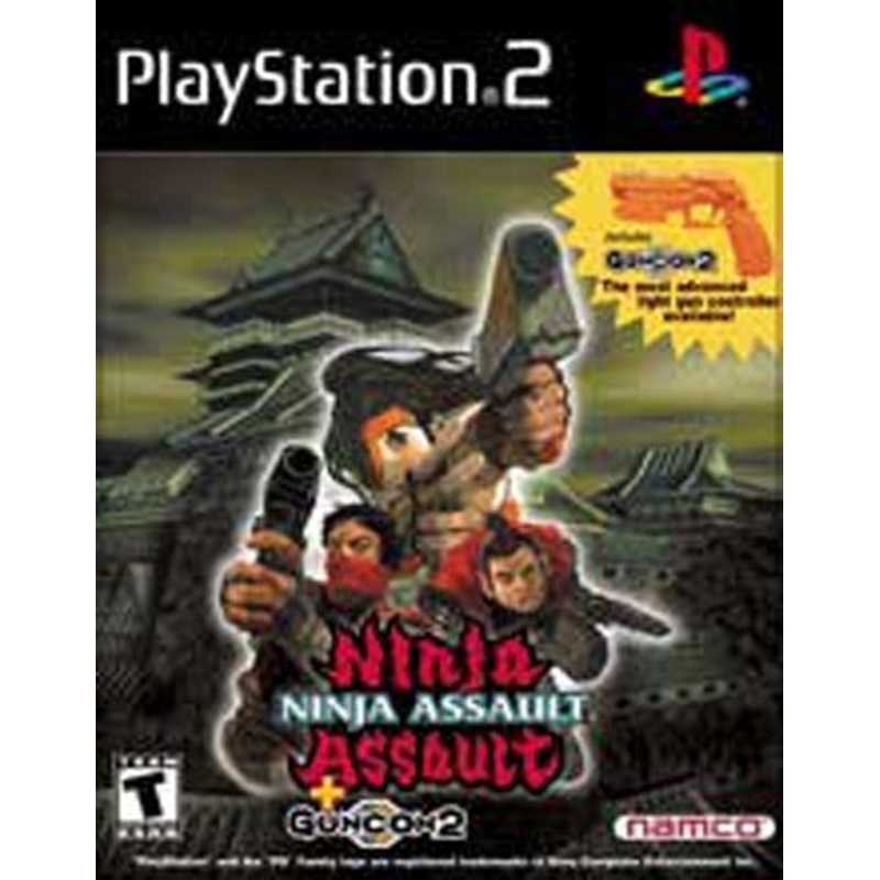 Ninja Assault Bundle Game And Guncon PS2 Used